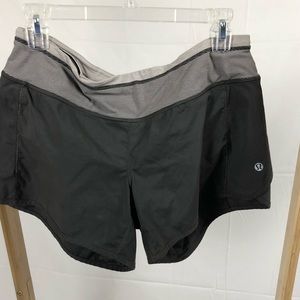LuluLemon Running Tracker Short, size 8